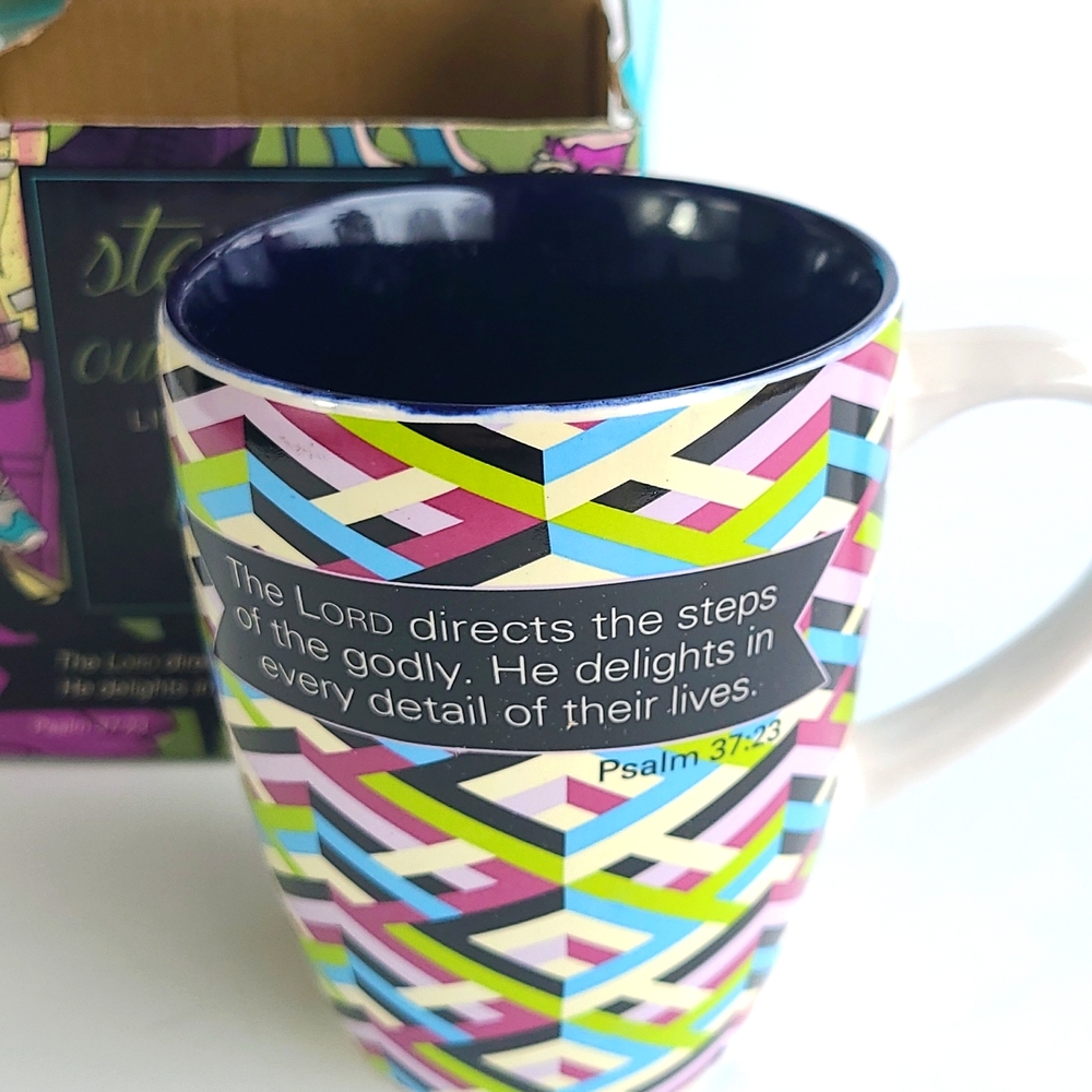 Steppin' Out In Faith Mug/ 12 oz